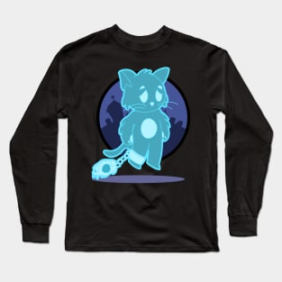 kitten anima in sorrow Long Sleeve T-Shirt